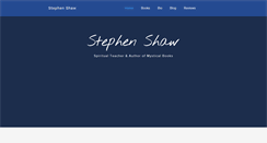 Desktop Screenshot of i-am-stephen-shaw.com