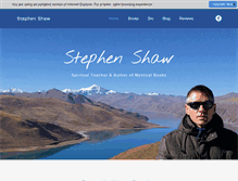 Tablet Screenshot of i-am-stephen-shaw.com